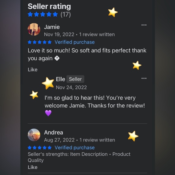 ⭐️ Reviews ⭐️ - Picture 4 of 7